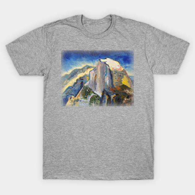 Yosemite Half Dome Scenic Perspective T-Shirt by natureguided